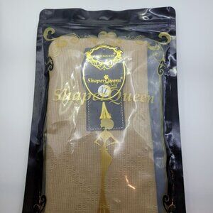 ShaperQueen Undergarment Light Tan Open‎ Crotch Waist Trimmer Women XL Figure